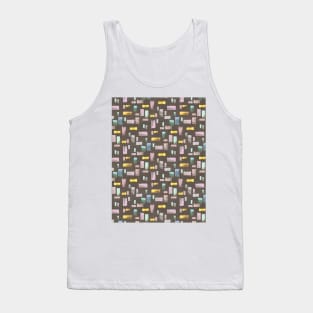 Brush strokes free Tank Top